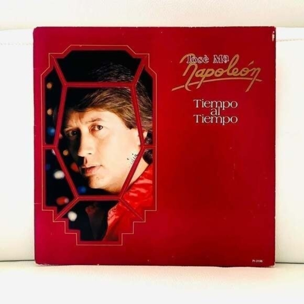 LP Jose Maria Napoleon -Tiempo Al Tiempo Vinyl Record
